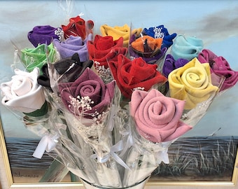 Artisan Handcrafted Leather Roses