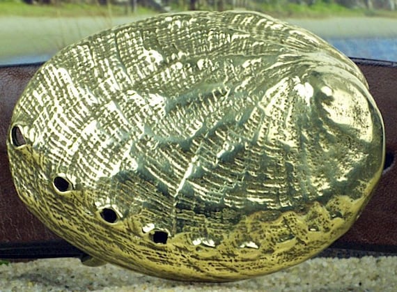 California Abalone Shell Buckle - Etsy display picture 3