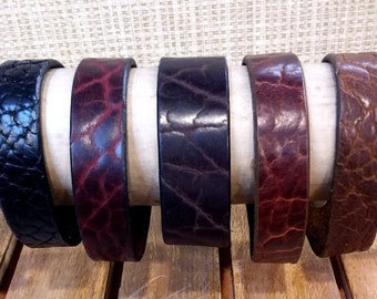 Bison Leather Wristband Bracelet