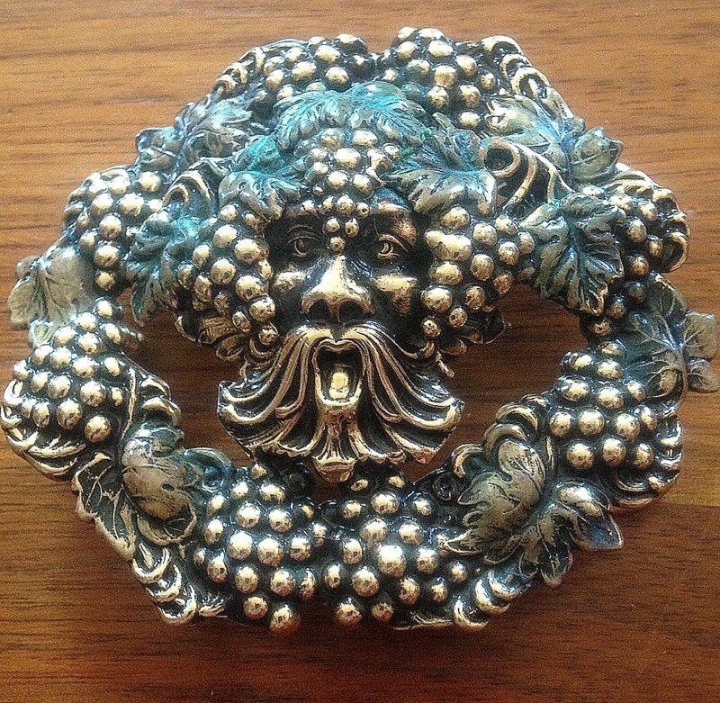 Bacchus Wine God Buckle
