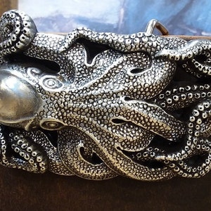 Sea Kraken Octopus Buckle