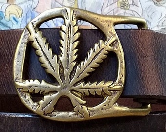 Marijuana Cannabis Culture Buckle