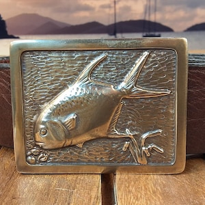 Permit Tailing Fly Fishing Buckle