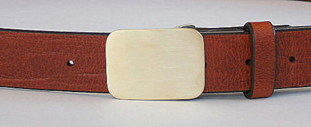 小物 PLAQUE BELT 35MM GREEN LAUREL PLAQUE BELT 35MM GREEN LAUREL The Lygon Belt, Green - Brass