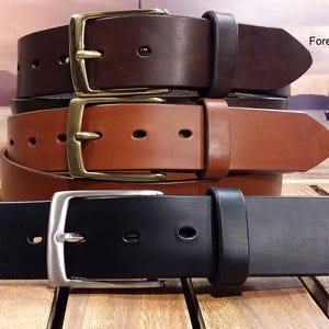 Italian Vachetta Leather Belts