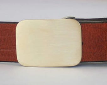 Cape Cod Island Rectangle Plaque Buckle