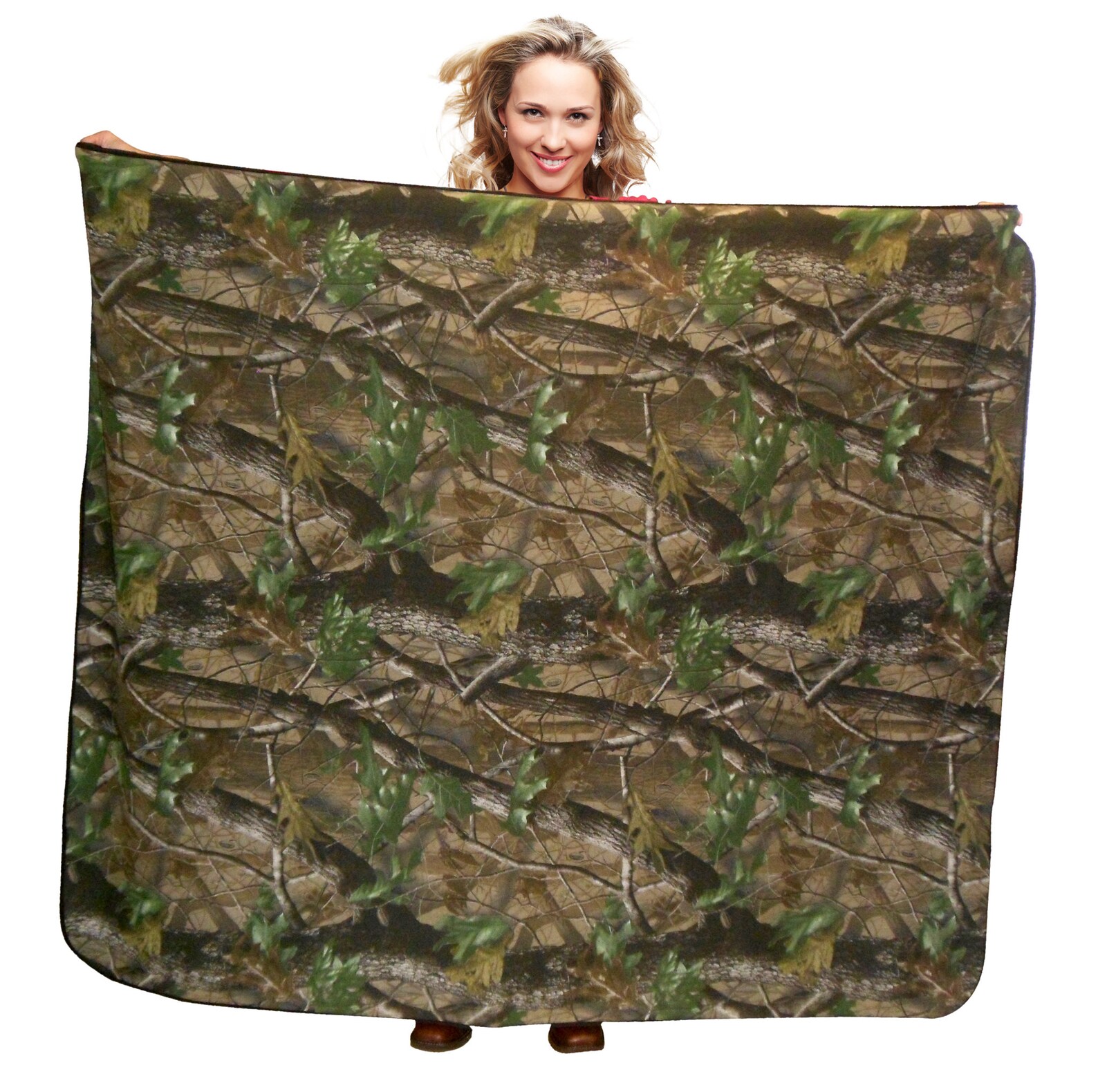 Realtree Throw Blanket Hardwood Green Free Shipping NEW Etsy