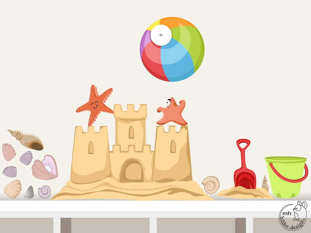 Sand Kindom Sticker Wall Sticker