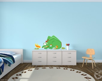 Wandtattoo "Drache" Wandsticker Wandaufkleber Kinderzimmer