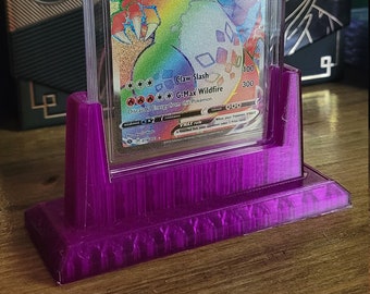 Graded trading card slab display stand  (CGC or PSA)