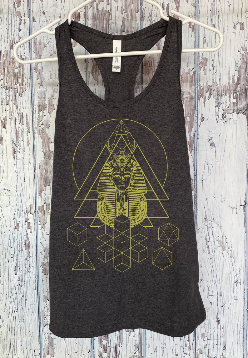 Women's Pharaoh's Dream Tank Top Egyptian Sacred Etsy