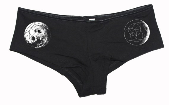 GLOW IN THE DARK SKELETON LADIES BOY SHORTS PANTIES