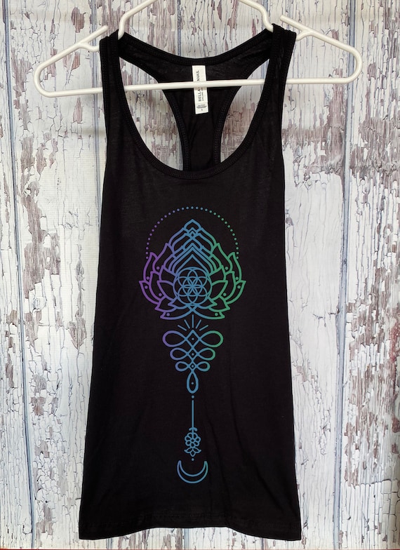 black tank top seed of life black tank top seed of life