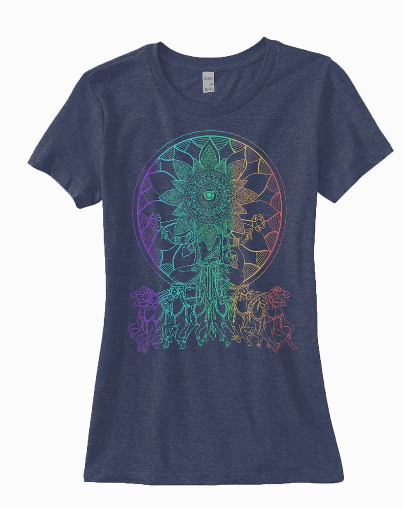 Women's SEER T-shirt Psychedelic Vision Sacred Geometry | Etsy