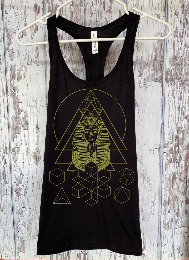 Women's Pharaoh's Dream Tank Top Egyptian Sacred Etsy