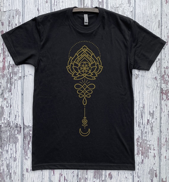 Sacred Geometry T-Shirt, Magic Cube Totem Sacred Geometry T-Shirt, Magic Cube Totem