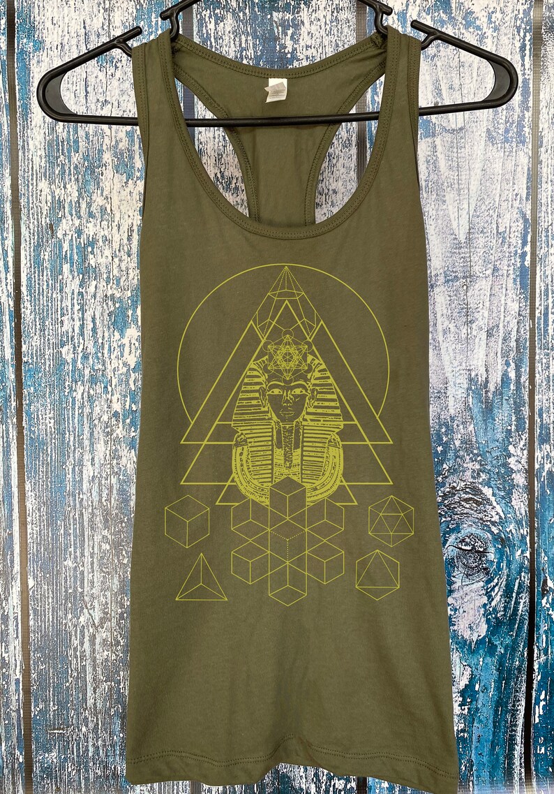 Women's Pharaoh's Dream Tank Top Egyptian Sacred Etsy
