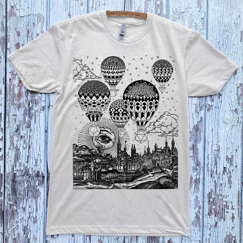 Psychedelic Print Women's Golf Shirts