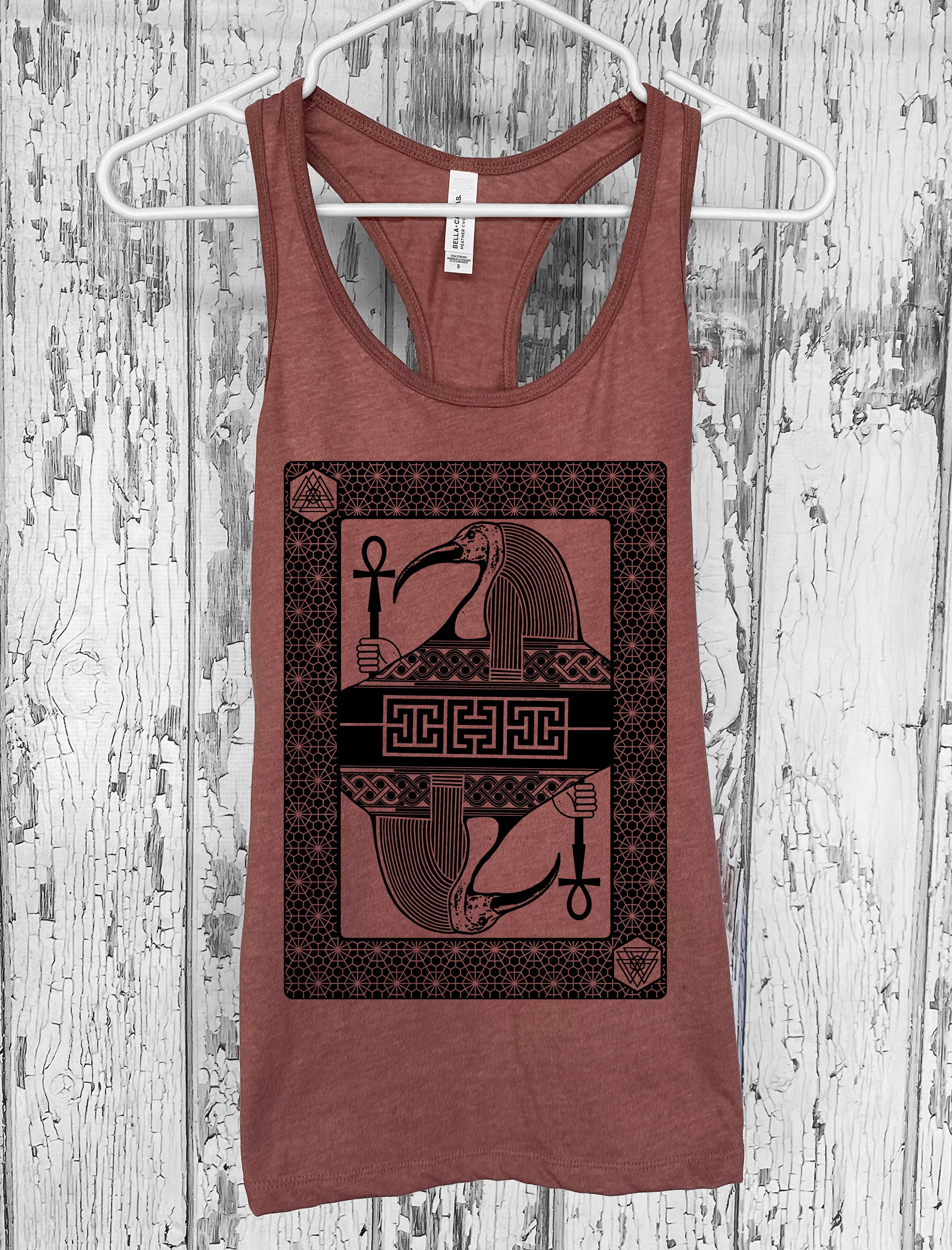 Women's THOTH Tank Top Egyptian SACRED GEOMETRY Screen Etsy Canada