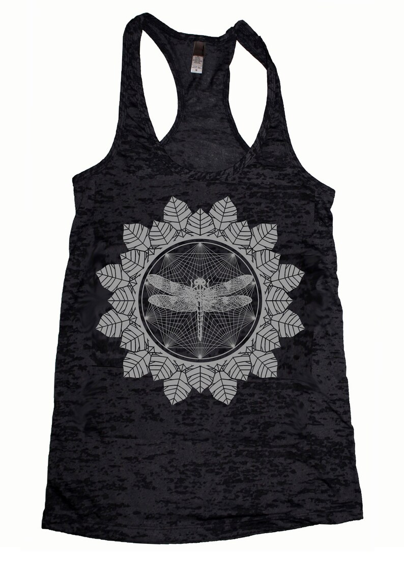 Women’s Butterfly & Dragonfly Printed Tank Top