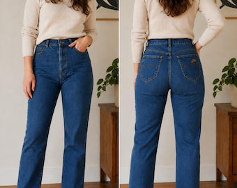 Vintage 90's Chic h.i.s Mom Jeans Womens 15/16 High Waist Denim 27x32 Relaxed