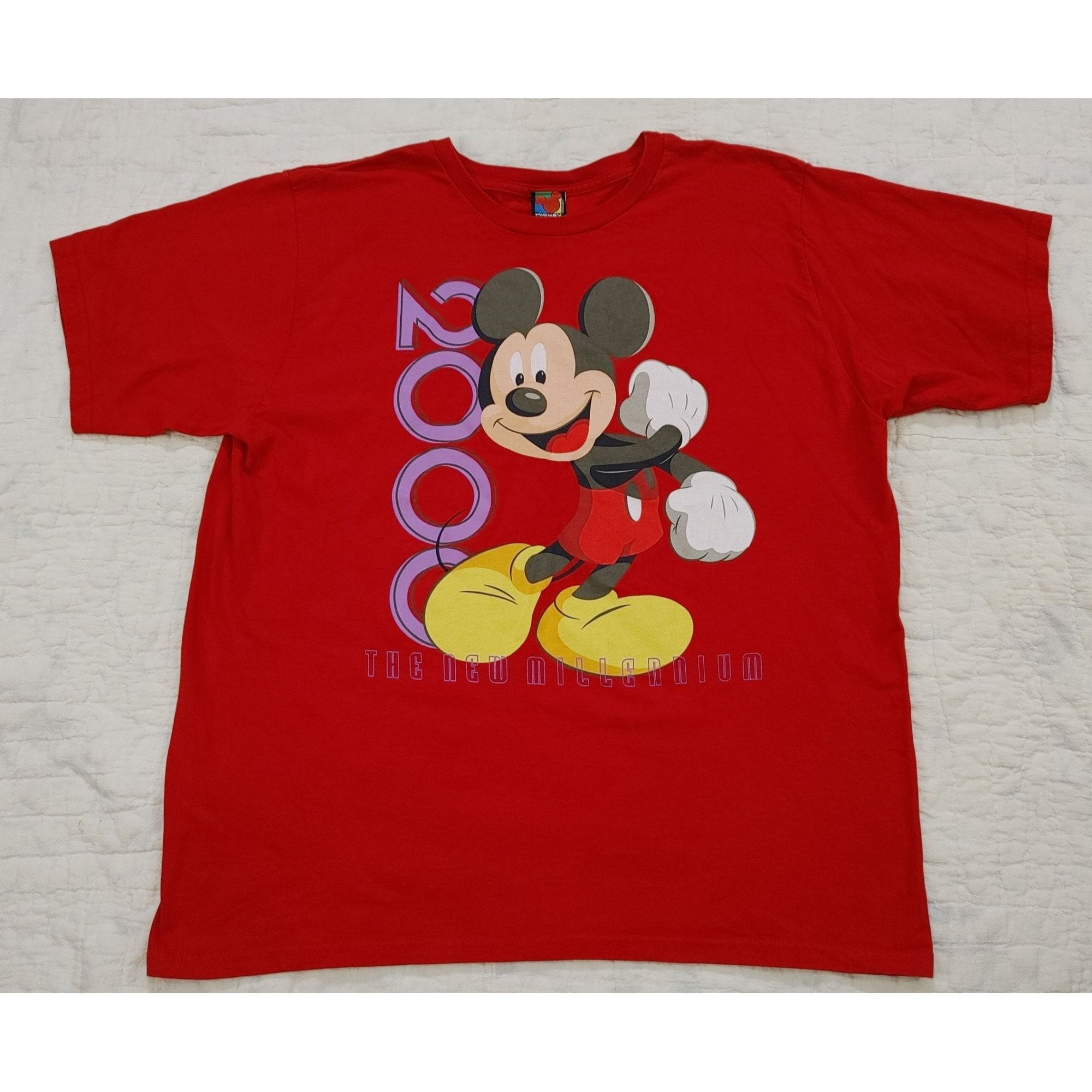 Vtg Jerry Leigh Mickey Mouse & Friends Disney Shirt Beach