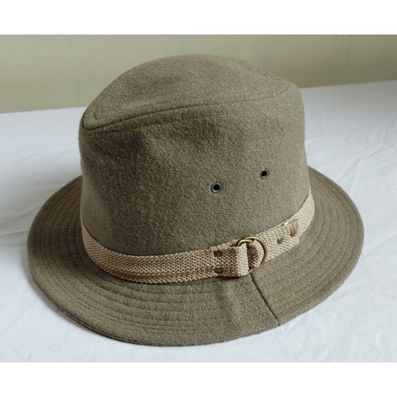 Vintage safari fedora hat, - Gem
