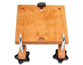 Wool Comb Holder for Bam Fiber Works Combs with Two Clamps Included