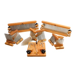 Ultimate Combing Kit - Smooth Points - Stainless Steel Tines - In Stock Ready to Ship