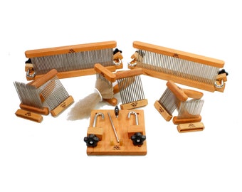 Ultimate Combing Kit - Smooth Points - Stainless Steel Tines - In Stock Ready to Ship