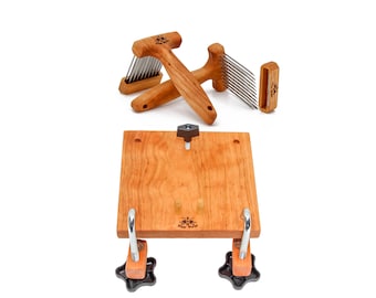 Mini Wool Combs w/Holder - Single or Double Row - Fine or Extra Fine - Smooth Points - Stainless Steel Tines -In Stock Ready to Ship-