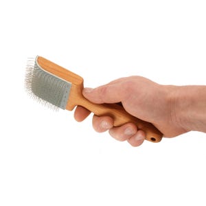 Flicker Brush / Carder Cleaner - Flick Open Locks and Cleans Carder-