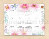 Printable 2021 Wall Calendar Watercolor Flower Yearly Calendar Elegant Hoziontal Landscape Desk Calendar Digital Download By Unique Gift Hut Catch My Party printable 2021 wall calendar watercolor flower yearly calendar elegant hoziontal landscape desk calendar digital download