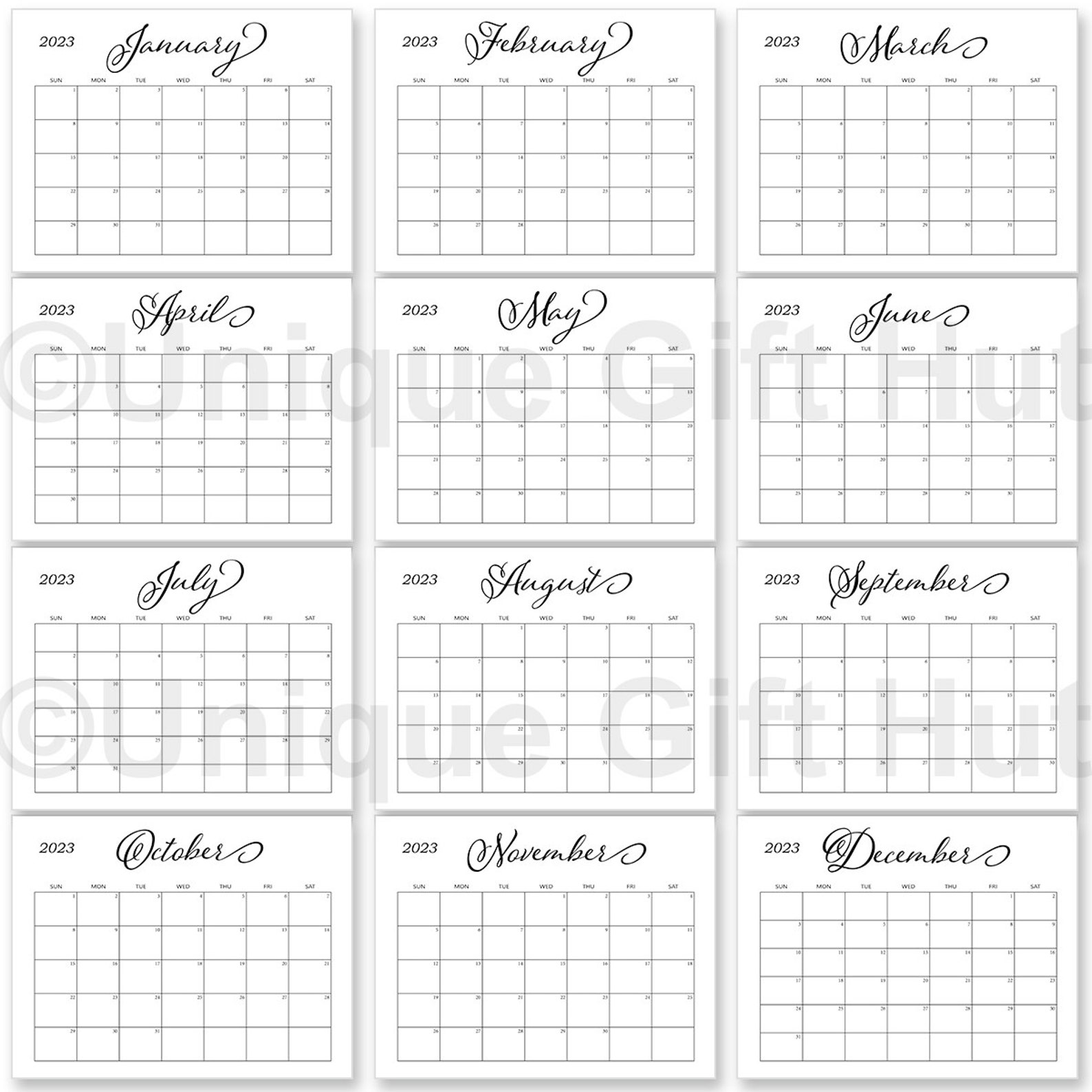 editable-printable-2024-simple-calligraphy-desk-calendar-monthly