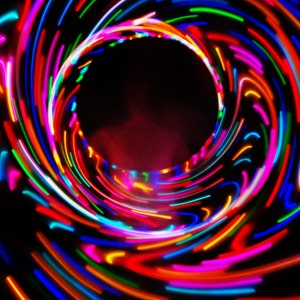 LED Hula Hoop ~ Utopia 2.0 ~ DOUBLE the Bursting Bright Ligths