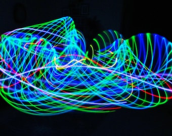 PolyPro LED Hula Hoop ~ Euphoria ~ Color Changing Magic
