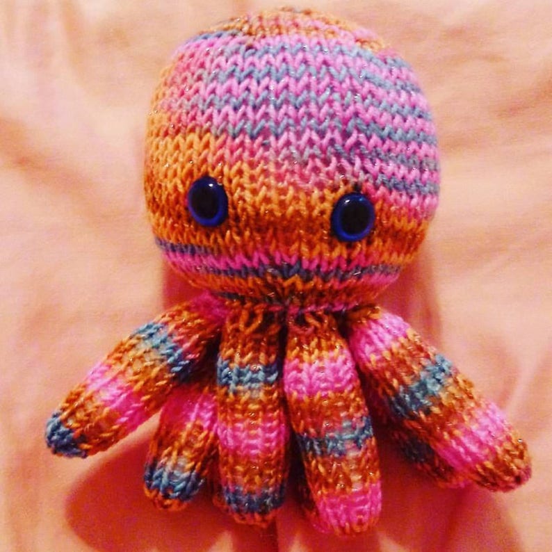 Knitting Pattern Baby Octopus Etsy