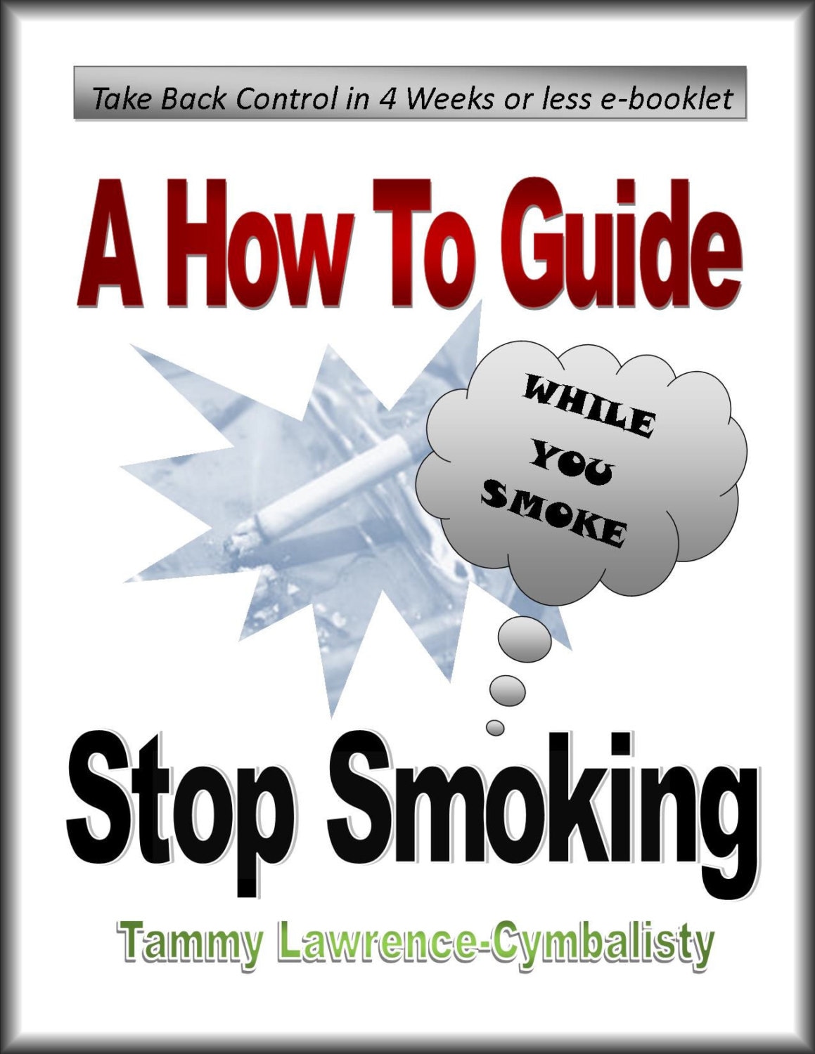 How to Guide to Stop Smoking while Still Smoking Ebooklet Etsy