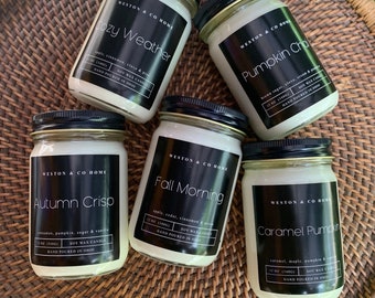 Game Day Natural Soy Candle || 12oz. Jar with Lid || READY TO SHIP