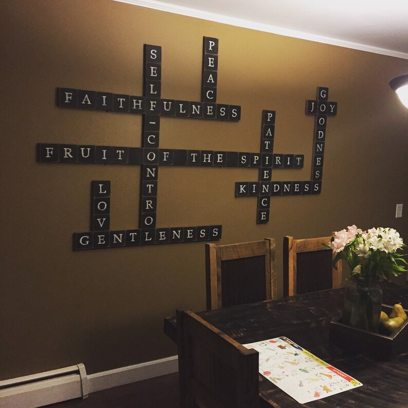 Scrabble Wall Tiles Etsy