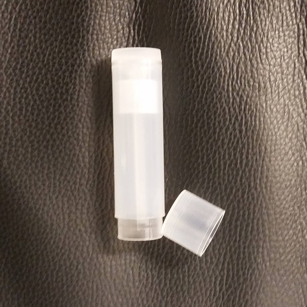 Lip Balm Tube CLEAR Empty - 5 10 25 50 100 200 500