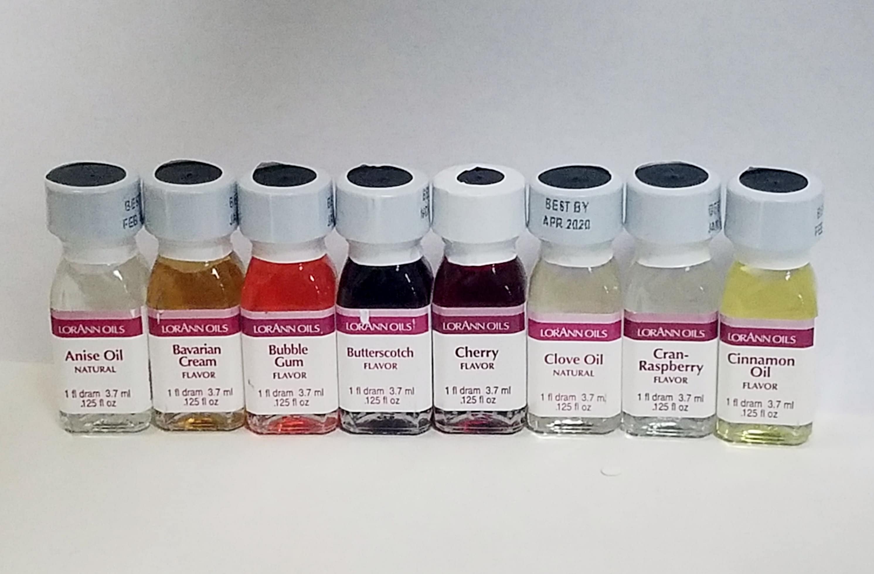 4 Lorann Flavoring Oils 1 Dram for Candy Baking Flavor .125 Etsy