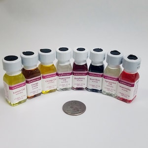 Dram Flavor Oil Super Strength | Lorann Candy Baking 0.125 oz 3.7ml best by 12/2025
