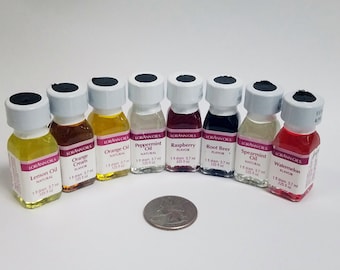 Dram Flavor Oil Super Strength | Lorann Candy Baking 0.125 oz 3.7ml best by 12/2025