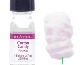 Cotton Candy Lorann Super Strength Flavor Oil Dram | Lorann Candy Baking 0.125 oz