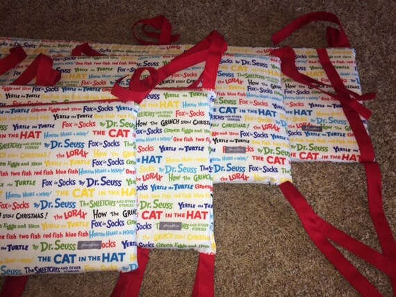 Dr Seuss Crib Bumper Etsy