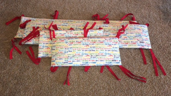 Dr Seuss Crib Bumper Etsy