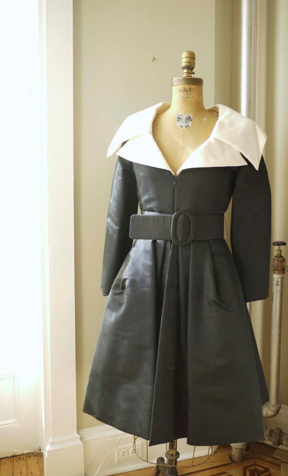 Scaasi Boutique Pouf Dress BOLD!