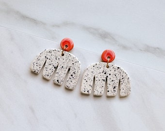 Freckled Comb Earrings