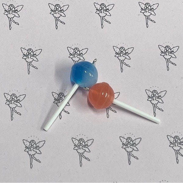 Boucles d'oreilles Lollipop style chuppachup - légères - couleurs au choix